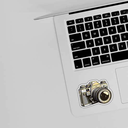 Vintage Camera Sticker