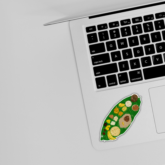 Traditional Kerala Sadya Sticker