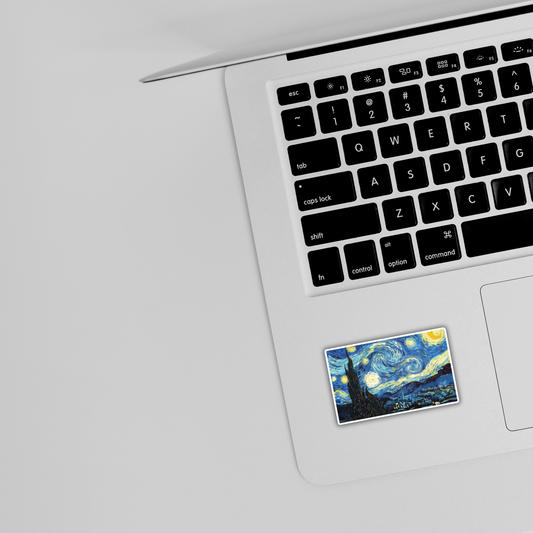 Starry Night Painting Sticker