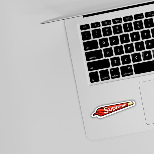 Supreme Heat Sticker