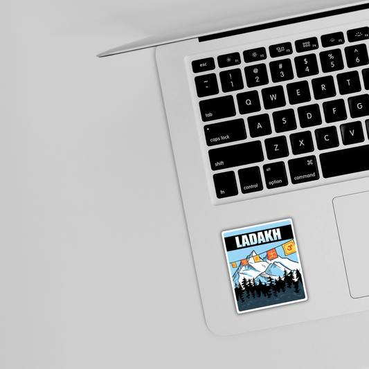 Ladakh Vibes Sticker