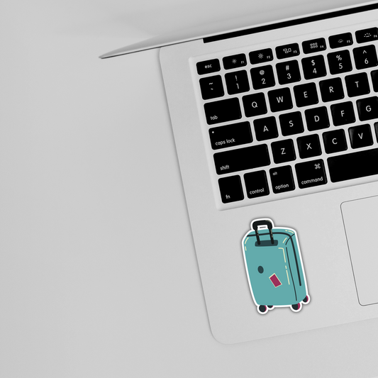 Cute Travel Suitcase Sticker