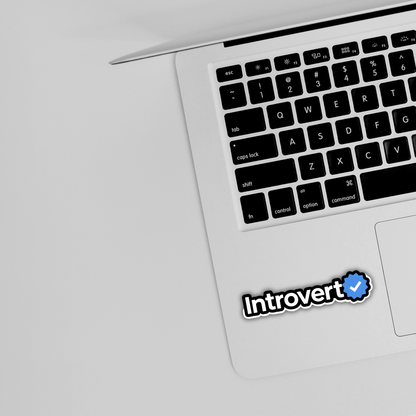 Certified Introvert Sticker