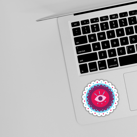 Evil Eye Mandala Sticker