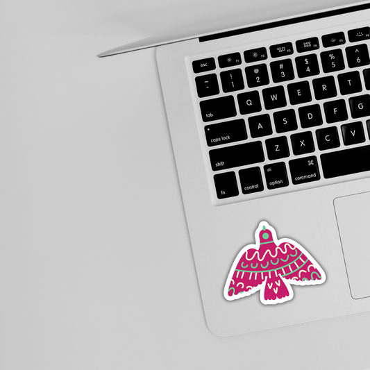 Folk Bird Sticker