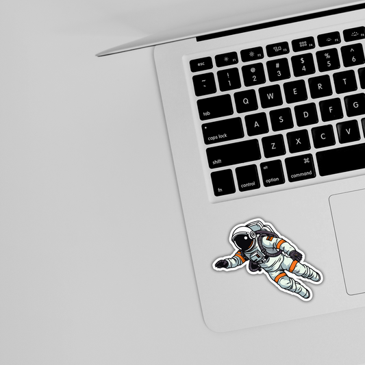 Floating Astronaut Sticker