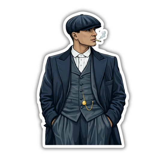 Vintage Gentleman Sticker