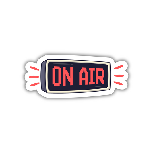 On Air Sticker