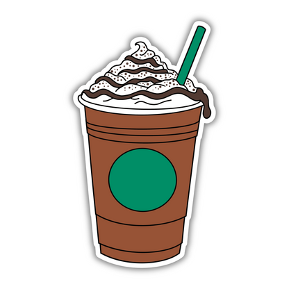 Coffee Frappé Sticker