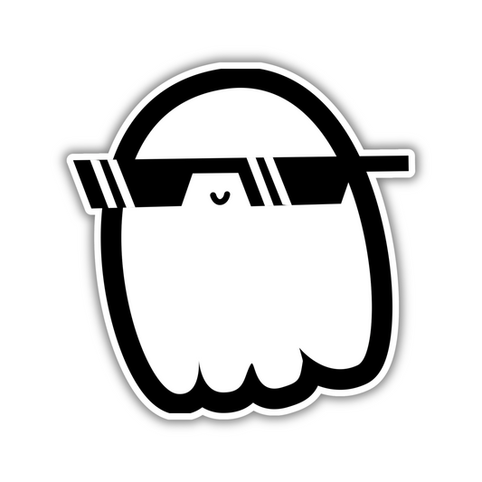 Cool Ghost Sticker