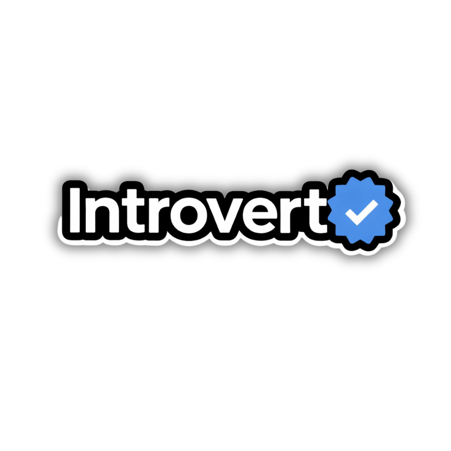 Certified Introvert Sticker