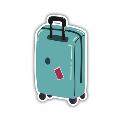 Cute Travel Suitcase Sticker