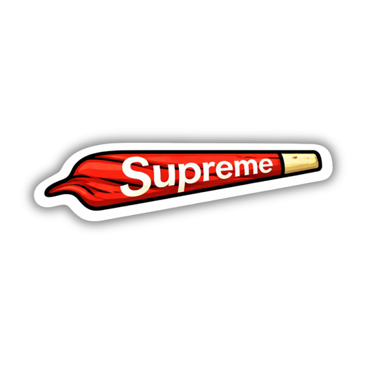 Supreme Heat Sticker