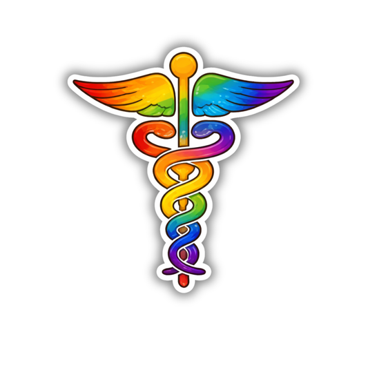 Doctor Rainbow Sticker