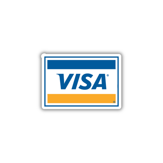 VISA Logo Sticker