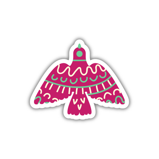 Folk Bird Sticker